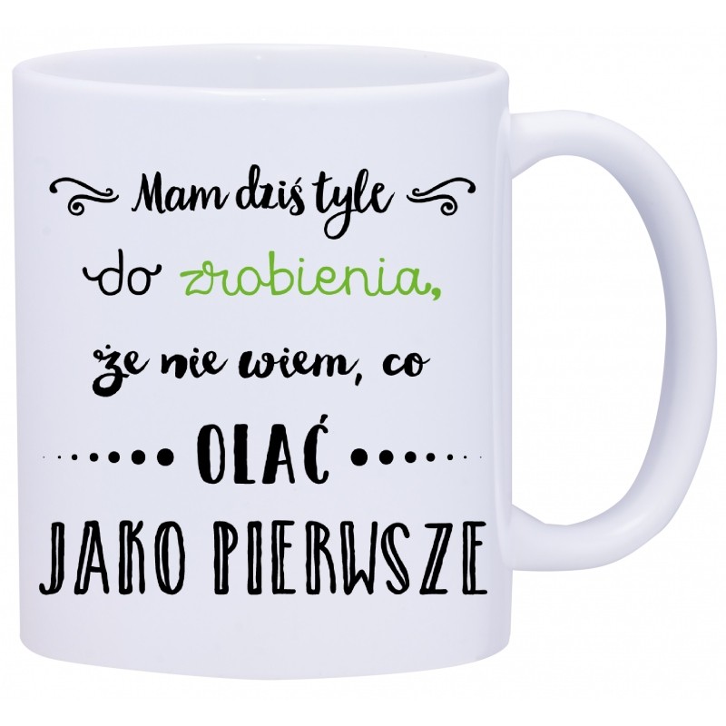 ZESTAW 12x KUBEK BIAŁY Z NADRUKIEM WZORY PROMOCJA