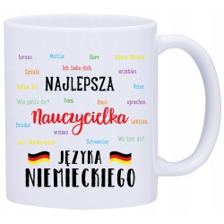 KUBEK KUBKI DLA NAUCZYCIELKI NIEMIECKIEGO W566