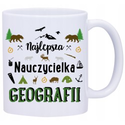KUBEK KUBKI DLA NAUCZYCIELKI GEOGRAFII W556