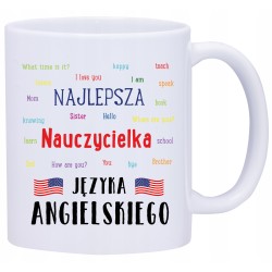 KUBEK KUBKI DLA NAUCZYCIELKI ANGIELSKIEGO W560
