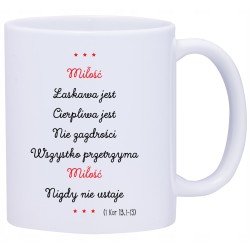 KUBEK KUBKI DLA NIEJ NIEGO WALENTYNKI PREZENT W536