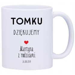 2x KUBEK DLA CHRZESTNYCH PREZENT W542543