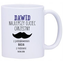 2x KUBEK DLA CHRZESTNYCH PREZENT W540541