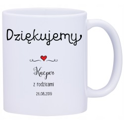 2x KUBEK DLA CHRZESTNYCH PREZENT W537