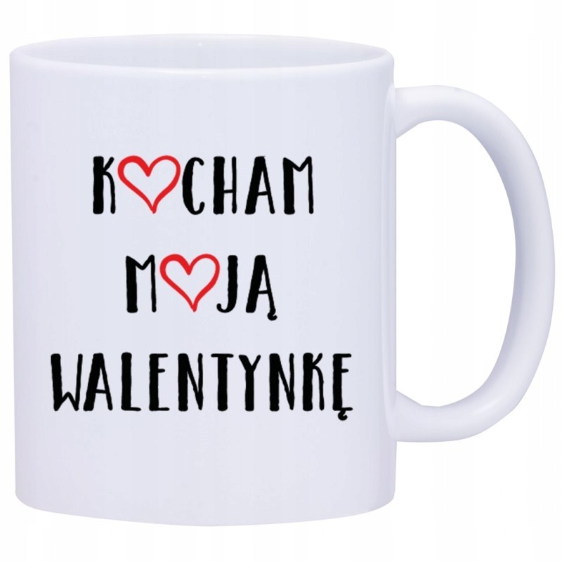 KUBEK KUBKI DLA NIEJ NIEGO WALENTYNKI PREZENT W357
