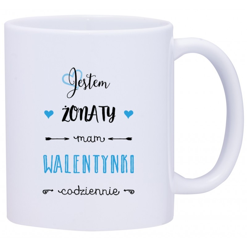 KUBEK KUBKI DLA NIEJ NIEGO WALENTYNKI PREZENT W367