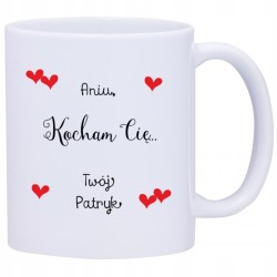 KUBEK KUBKI DLA NIEJ NIEGO WALENTYNKI PREZENT W358