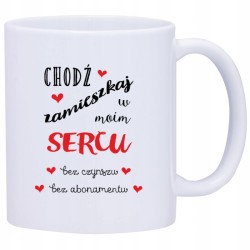 KUBEK KUBKI DLA NIEJ NIEGO WALENTYNKI PREZENT W359