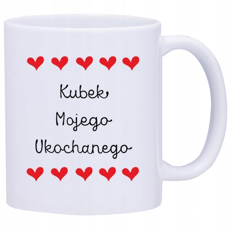KUBEK KUBKI DLA NIEJ NIEGO WALENTYNKI PREZENT W362