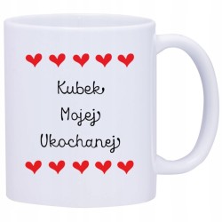 KUBEK KUBKI DLA NIEJ NIEGO WALENTYNKI PREZENT W363