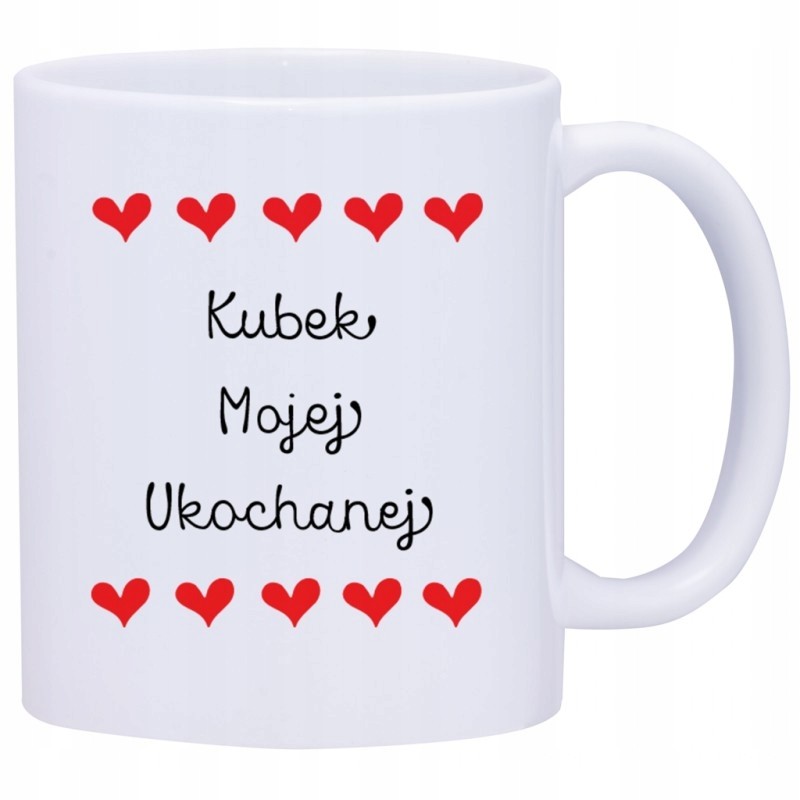 KUBEK KUBKI DLA NIEJ NIEGO WALENTYNKI PREZENT W363