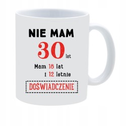 KUBEK KUBKI NA 30 URODZINY PREZENT W160