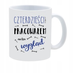 KUBEK KUBKI NA 40 URODZINY PREZENT W168