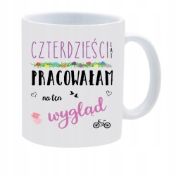 KUBEK KUBKI NA 40 URODZINY PREZENT W169