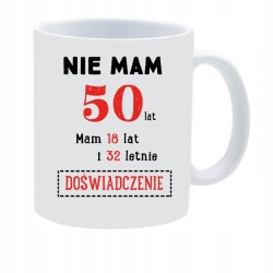 KUBEK KUBKI NA 50 URODZINY PREZENT W173