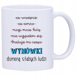 KUBEK KUBKI NAPISY MOTYWUJĄCE PREZENT W388