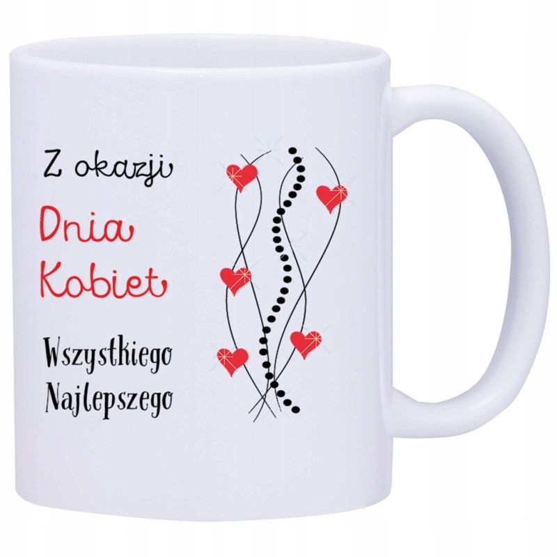 KUBEK KUBKI DZIEŃ KOBIET 8 MARCA PREZENT W381
