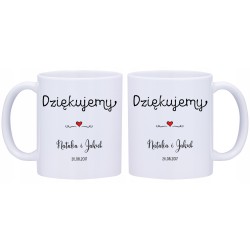 2x KUBEK DLA ŚWIADKA PODZIĘKOWANIA W238