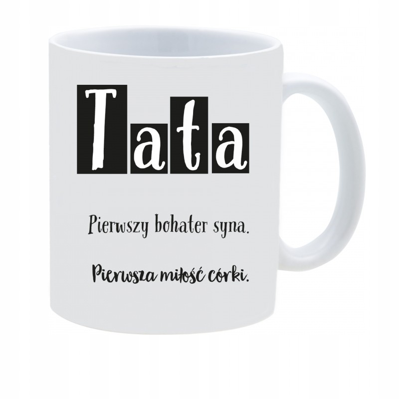 KUBEK KUBKI DLA TATY DZIEŃ OJCA PREZENT W131 KUBEK KUBKI DLA TATY DZIEŃ OJCA PREZENT W131