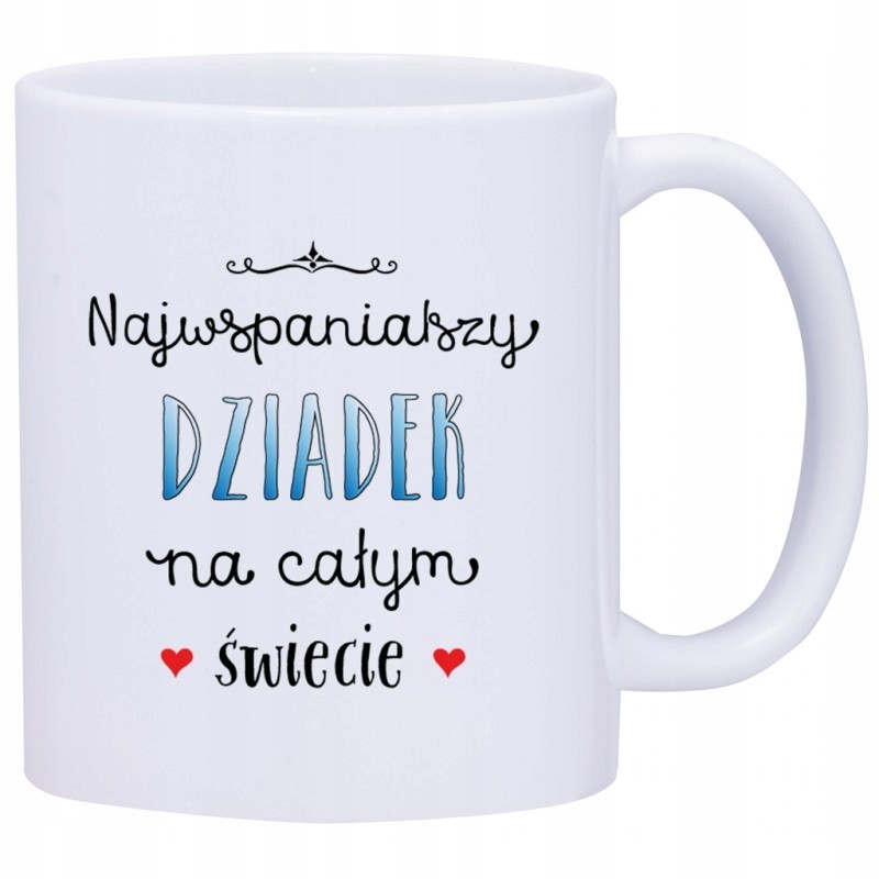 KUBEK KUBKI DLA DZIEŃ BABCI DZIADKA PREZENT W349