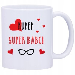 KUBEK KUBKI DLA DZIEŃ BABCI DZIADKA PREZENT W338