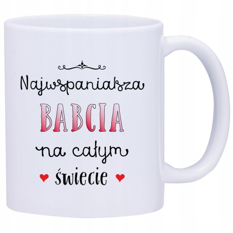 KUBEK KUBKI DLA DZIEŃ BABCI DZIADKA PREZENT W339 KUBEK KUBKI DLA DZIEŃ BABCI DZIADKA PREZENT W339