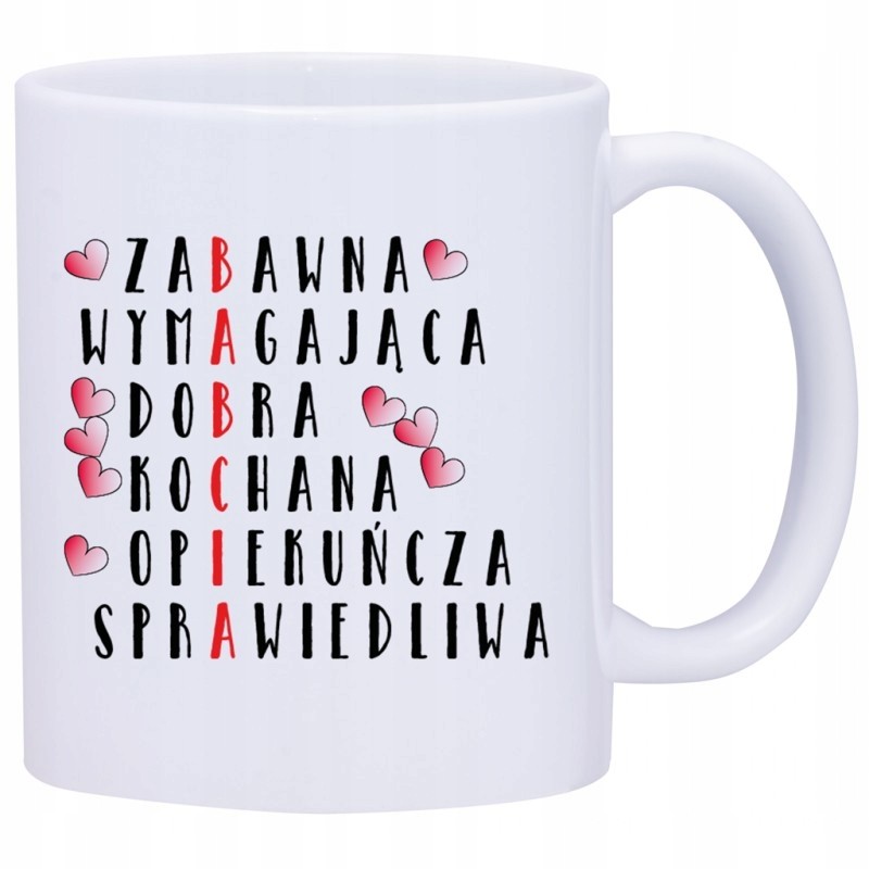 KUBEK KUBKI DLA DZIEŃ BABCI DZIADKA PREZENT W340