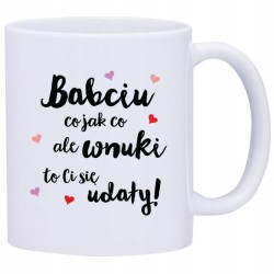 KUBEK KUBKI DLA DZIEŃ BABCI DZIADKA PREZENT W343