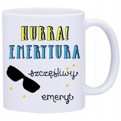 KUBEK KUBKI DLA EMERYTA EMERYTURA PREZENT W640
