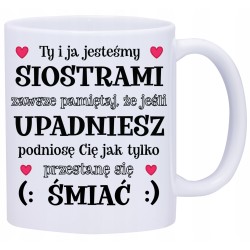 KUBEK KUBKI DLA SIOSTRY RODZINY PREZENT W615
