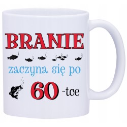 KUBEK KUBKI NA 60 URODZINY PREZENT W606