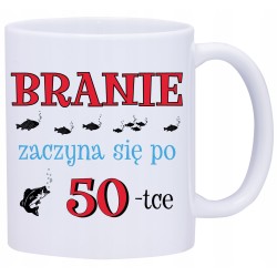 KUBEK KUBKI NA 50 URODZINY PREZENT W605