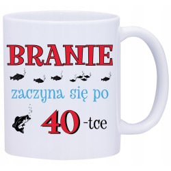 KUBEK KUBKI NA 40 URODZINY PREZENT W604