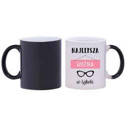 kubek magiczny najlepsza woźna w szkole prezent w636