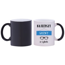 kubek magiczny najlepszy woźny w szkole prezent w638