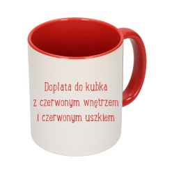 DOPŁATA DO KUBKA Z KOLOROWYM WNĘTRZEM