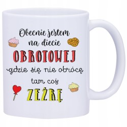 KUBEK KUBKI ŚMIESZNE ZABAWNE NAPISY PREZENT W442