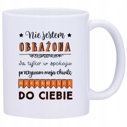 KUBEK KUBKI ŚMIESZNE ZABAWNE NAPISY PREZENT W432