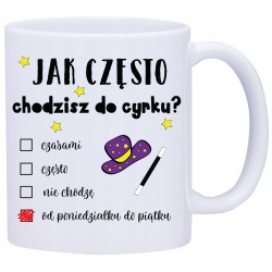 KUBEK KUBKI DO PRACY ŚMIESZNE NAPISY PREZENT W512