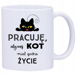 KUBEK KUBKI DO PRACY ŚMIESZNE NAPISY PREZENT W278