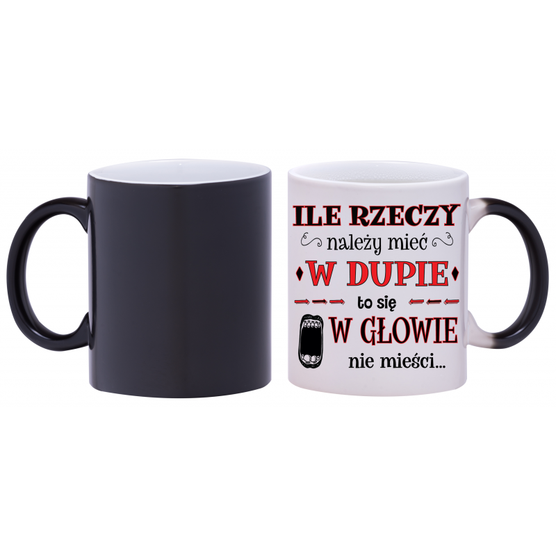 kubek magiczny śmieszne napisy w619