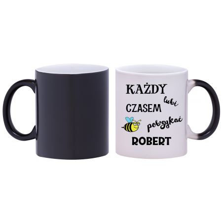 kubek magiczny śmieszne napisy w641