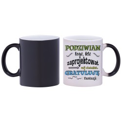 kubek magiczny śmieszne napisy prezent w609