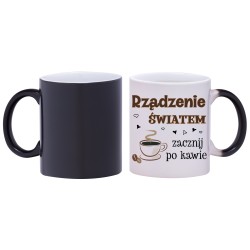 kubek magiczny śmieszne napisy prezent w624
