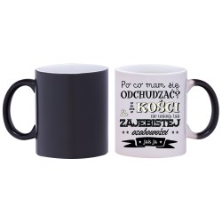 kubek magiczny śmieszne napisy prezent w659