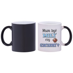 kubek magiczny dla chłopaka faceta śmieszne napisy prezent w678