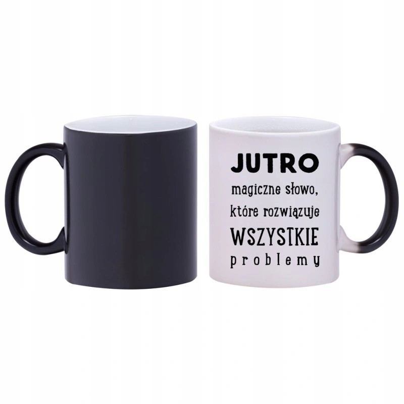 kubek magiczny śmieszne napisy prezent w272