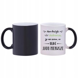 kubek magiczny śmieszne napisy prezent w274