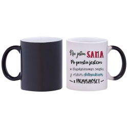 kubek magiczny śmieszne napisy prezent w474