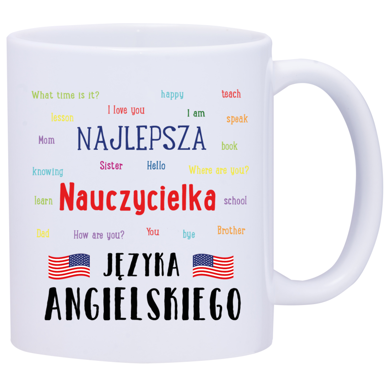 kubek dla nauczycielki angielskiego w560